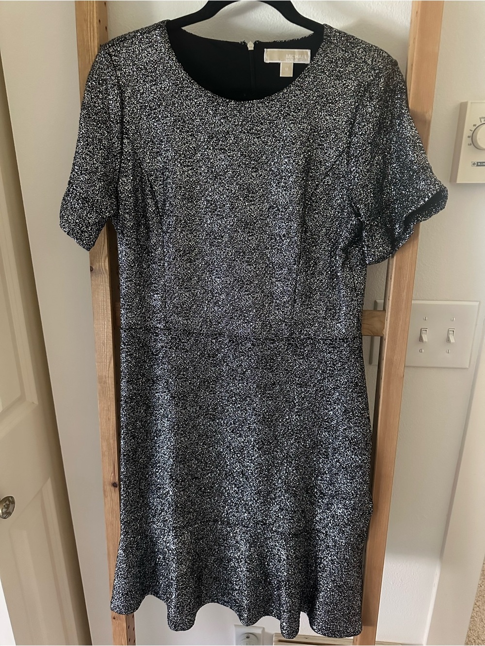 Michael Kors Gray Sparkle Dress